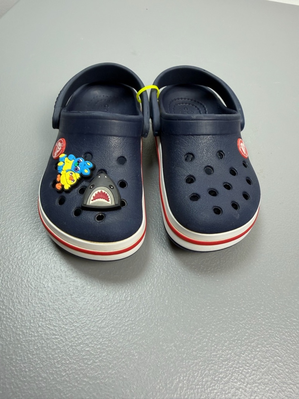 CROCS Crocband Clogs Children Kids Toddler Blue Slip On Size 8